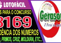 LOTOFACIL 3169 DICAS E ANALISE – CANAL GERASORTE