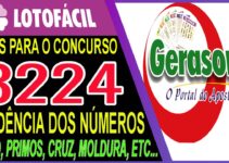 LOTOFACIL 3224 DICAS E ANALISE – CANAL GERASORTE