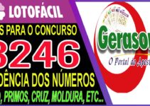 LOTOFACIL 3246 DICAS E ANALISE – CANAL GERASORTE