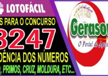 LOTOFACIL 3247 DICAS E ANALISE – CANAL GERASORTE