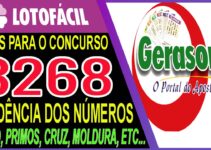 LOTOFACIL 3268 DICAS E ANALISE – CANAL GERASORTE