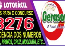 LOTOFACIL 3276 DICAS E ANALISE – CANAL GERASORTE