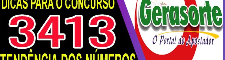 LOTOFACIL 3413 DICAS E ANALISE – CANAL GERASORTE