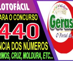 LOTOFACIL 3440 DICAS E ANALISE – CANAL GERASORTE