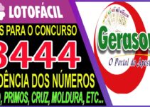 LOTOFACIL 3444 DICAS E ANALISE – CANAL GERASORTE