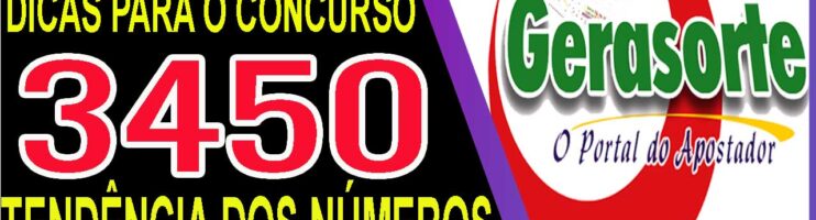 LOTOFACIL 3450 DICAS E ANALISE – CANAL GERASORTE