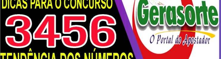 LOTOFACIL 3456 DICAS E ANALISE – CANAL GERASORTE
