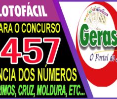 LOTOFACIL 3457 DICAS E ANALISE – CANAL GERASORTE