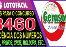 LOTOFACIL 3460 DICAS E ANALISE – CANAL GERASORTE