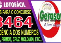 LOTOFACIL 3464 DICAS E ANALISE – CANAL GERASORTE