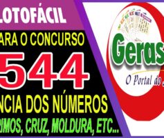 LOTOFACIL 3544 DICAS E ANALISE – CANAL GERASORTE