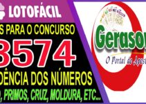 LOTOFACIL 3574 DICAS E ANALISE – CANAL GERASORTE