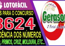 LOTOFACIL 3624 DICAS E ANALISE – CANAL GERASORTE