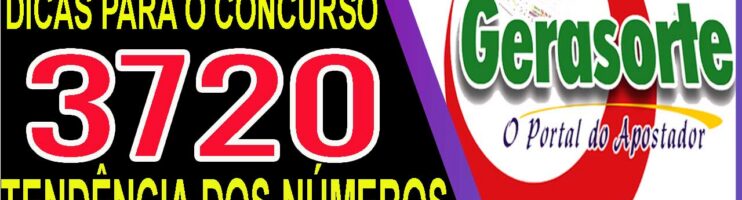 LOTOFACIL 3720 DICAS E ANALISE – CANAL GERASORTE