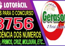 LOTOFACIL 3756 DICAS E ANALISE – CANAL GERASORTE